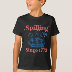 T-shirt Drôle 4 juillet qui dénonce tout depuis 1773 Quatr