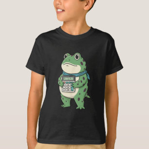T-shirt Drôle 67 Mème Pemdas Prof de Maths Six Sept Grenou