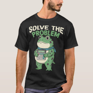 T-shirt Drôle 67 Meme Pemdas Prof de Maths Six Sept Grenou