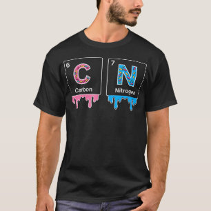T-shirt Drôle 67 Mème Science Chimie Nerd Humour Tableau P