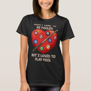 T-shirt Drôle 8 Ball Billard Joueur Huit Ball Billi