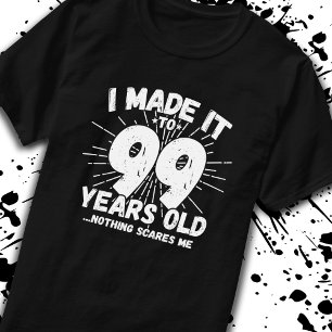 T-shirt Drôle 99e Anniversaire Citation Sarcastique 99 Ann