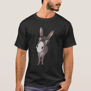 T-shirt Drôle À La Recherche D'Âne Idée Cadeau Pour Les Mi