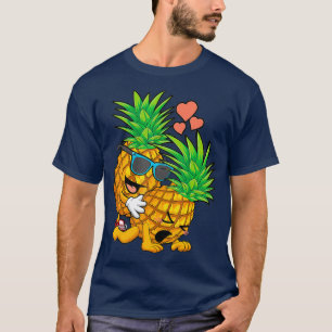 T-shirt Drôle à l'envers de l'ananas Swinger cadeau pour e