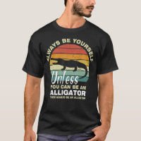 Drôle Alligator Design Hommes Femmes Crocodile Rep