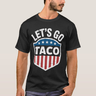 T-shirt Drôle Allons Taco Chemise Allons Taco Hommes Femme
