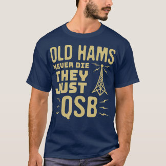 T-shirt Drôle Amateur Radio Ham Cadeau pour Radio Opérateu