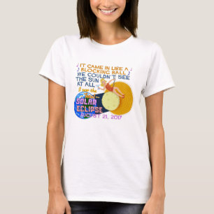 T-shirt Drôle américain solaire total d'éclipse le 21 a