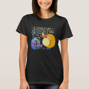 T-shirt Drôle américain solaire total d'éclipse le 21 a