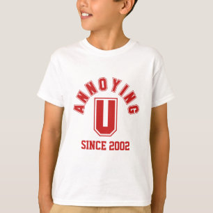 T-shirt Drôle Anniversaire Vous Garçon Tee, Rouge