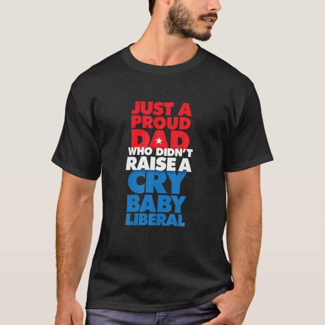 T-shirt Drôle Anti Libéral Fier Parti Républicain Conserva (Devant)