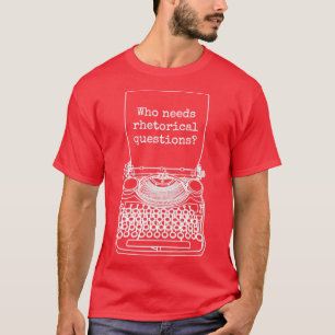 T-shirt Drôle Auteur écrivain romancier WFH Écrire du trav