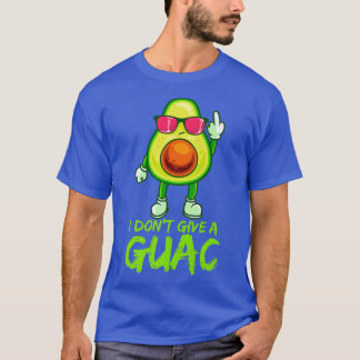 T-shirt Drôle avocat guacamole disant Ne donnez pas de gua