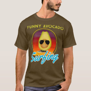 T-shirt Drôle avocat surf 68