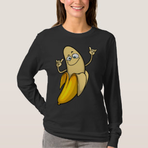 T-shirt Drôle Banana Designs Pour Hommes Femmes Fruit Love