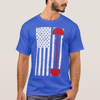 T-shirt Drôle Barbell Art Pour Hommes Femmes Poids Fitness