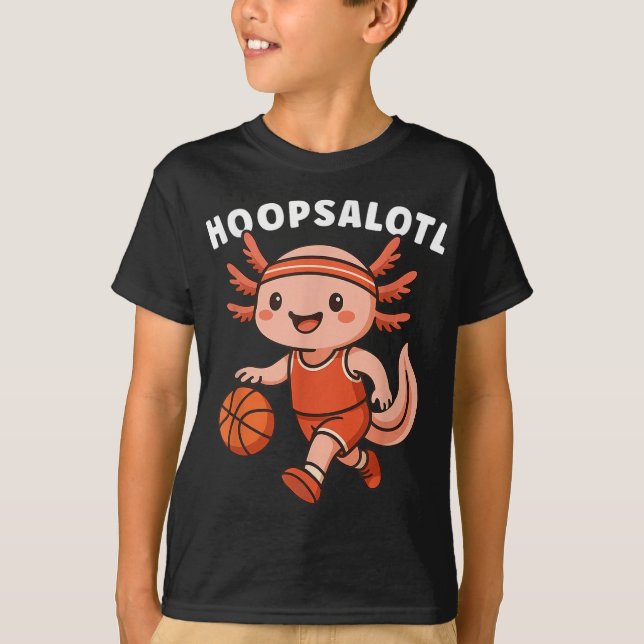 T-shirt Drôle Basketball Hommes garçons Joueur de basket-b (Devant)