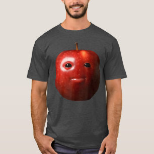 T-shirt Drôle Bête IA Pomme Génération Z Mème Rot Humour F