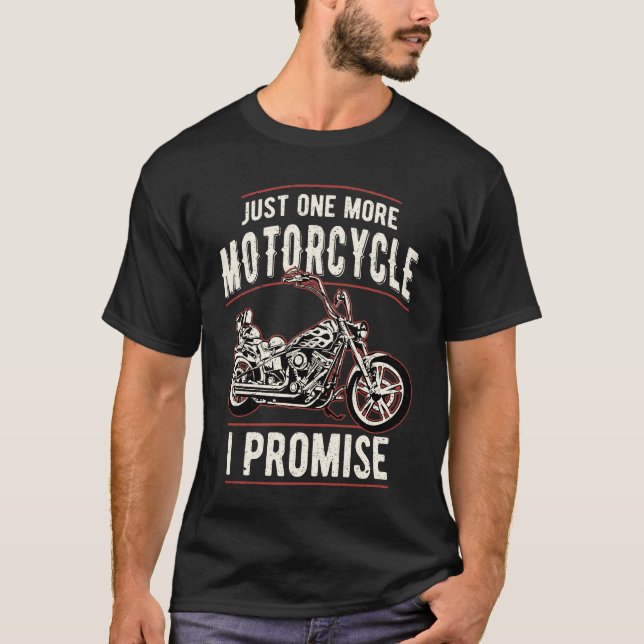 T-shirt Drôle Biker Citations Motorcycle Conception (Devant)