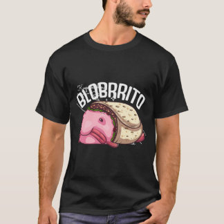 T-shirt Drôle Blobfish Burrito Cadeau Pour Les Hommes Amou