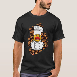 T-shirt Drôle Boulangerie Canard