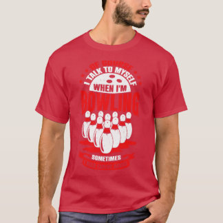 T-shirt Drôle Bowling Jeu Sport Bowler Cadeau