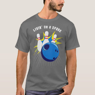 T-shirt Drôle Bowling Team Bowler Citation Chemise Cool Ca