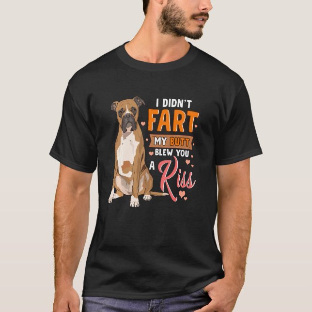 T-shirt Drôle Boxer Chien Hommes Femme Boxer Maman Boxer P (Devant)