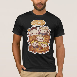 T-shirt Drôle 'Bun-ch of Steamed Siblings' Somme maximal