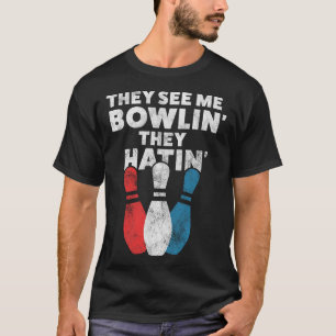 T-shirt Drôle cadeau Bowling pour hommes femmes ou papa