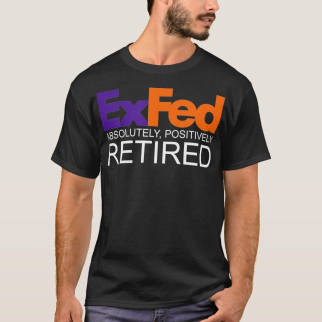 T-shirt Drôle cadeau CoWorker Federal EX FED Happy Party (Devant)