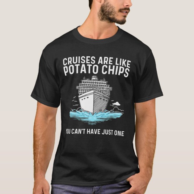 T-shirt Drôle cadeau de croisière pour hommes Carnaval Cro (Devant)