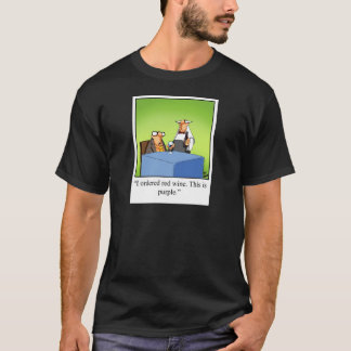T-shirt Drôle cadeau de dessin de vin rouge!
