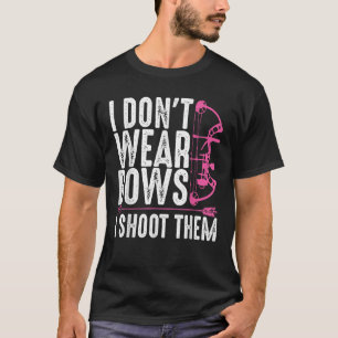 T-shirt Drôle cadeau de tir à l'arc pour les femmes Chasse