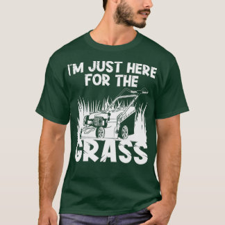 T-shirt Drôle cadeau de tondeuse de pelouse pour hommes pa