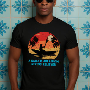 T-shirt drôle cadeau Kayak, papa maman amant