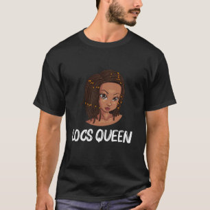 T-shirt Drôle Cadeau Locs Pour Femmes Mama Dreadlock Braid