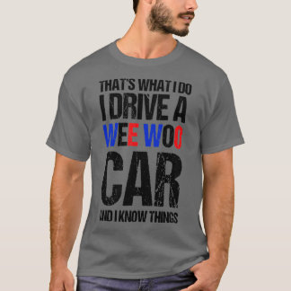 T-shirt Drôle Cadeau Officier De Police Pour L'Application