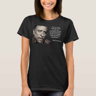 T-shirt Drôle cadeau pour Charles Bukowski Cadeaux Fans de