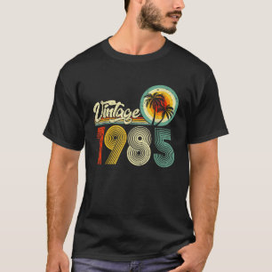 T-shirt Drôle Cadeaux De 40 Ans Vintage Né En 1985