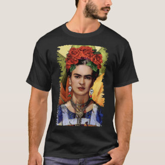T-shirt Drôle Cadeaux Femmes Filles Frida Kahlo Plus Taill