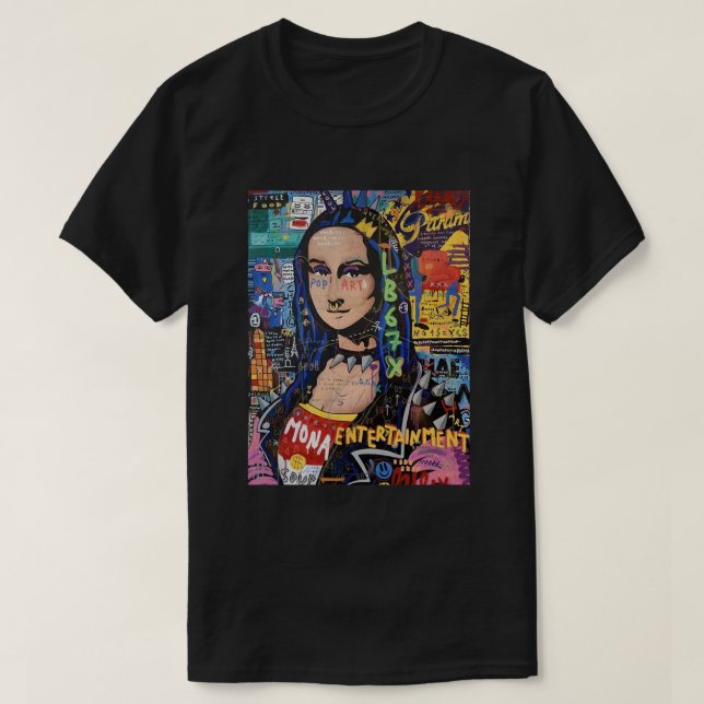 T-shirt Drôle Cadeaux Mona Divertissement Cadeau Pour Les  (Design devant)