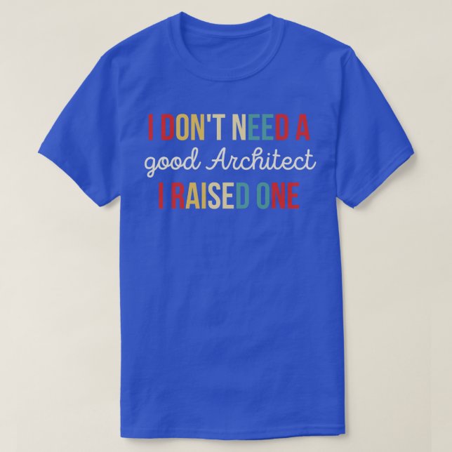 T-shirt Drôle Cadeaux Pour Architectes 2 (Design devant)