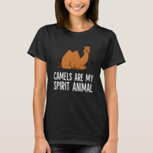 T-shirt Drôle Camel Désert Egypte Les chameaux Sont Mon Es