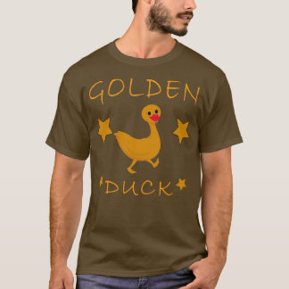 T-shirt Drôle Canard d'or Funny Canard Amant Canard mou Ca