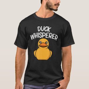 T-shirt Drôle Canard Pour Hommes Femmes Jaune Duckie Eau 