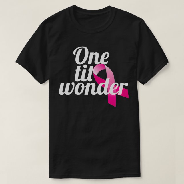 T-shirt Drôle Cancer du Sein Mastectomie Récupération Desi (Design devant)
