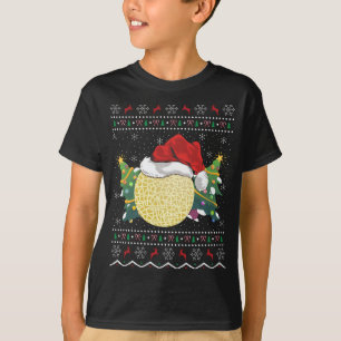 T-shirt Drôle Cantaloupe Melon Lover Xmas Ugly Cantaloupe
