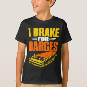T-shirt Drôle capitaine de remorqueur port barges opérateu