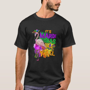 T-shirt Drôle Carnaval Idée cadeau Flamant rose Mardi Gras